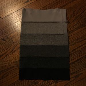 BCBG Grey Tone Pencil Skirt